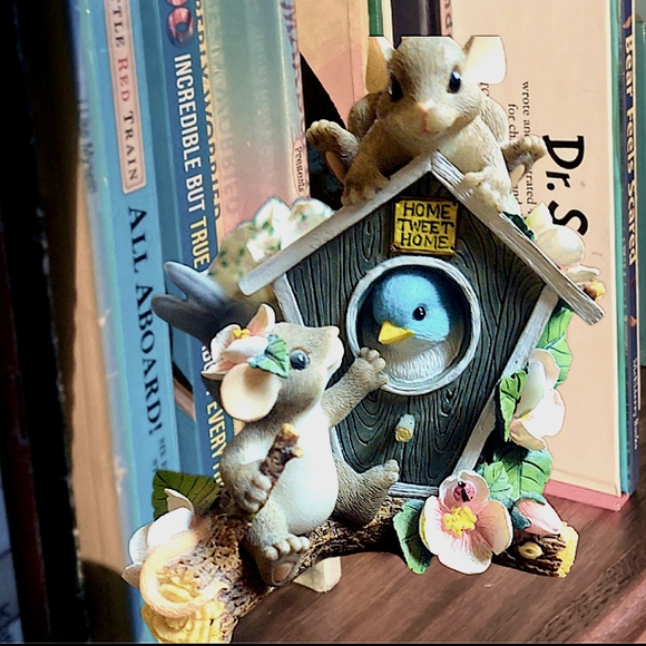Fitz and Floyd Other - Charming Tails "Home Tweet Home" Figurine